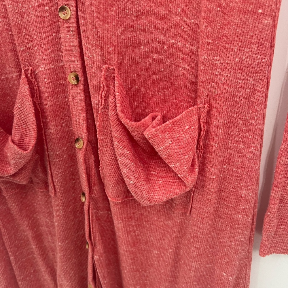 Free People Beach Ribbed Up long cardigan - Picture 9 of 13